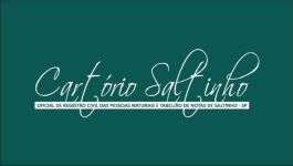 REGISTRO CIVIL E TABELIÃO DE NOTAS DE SALTINHO